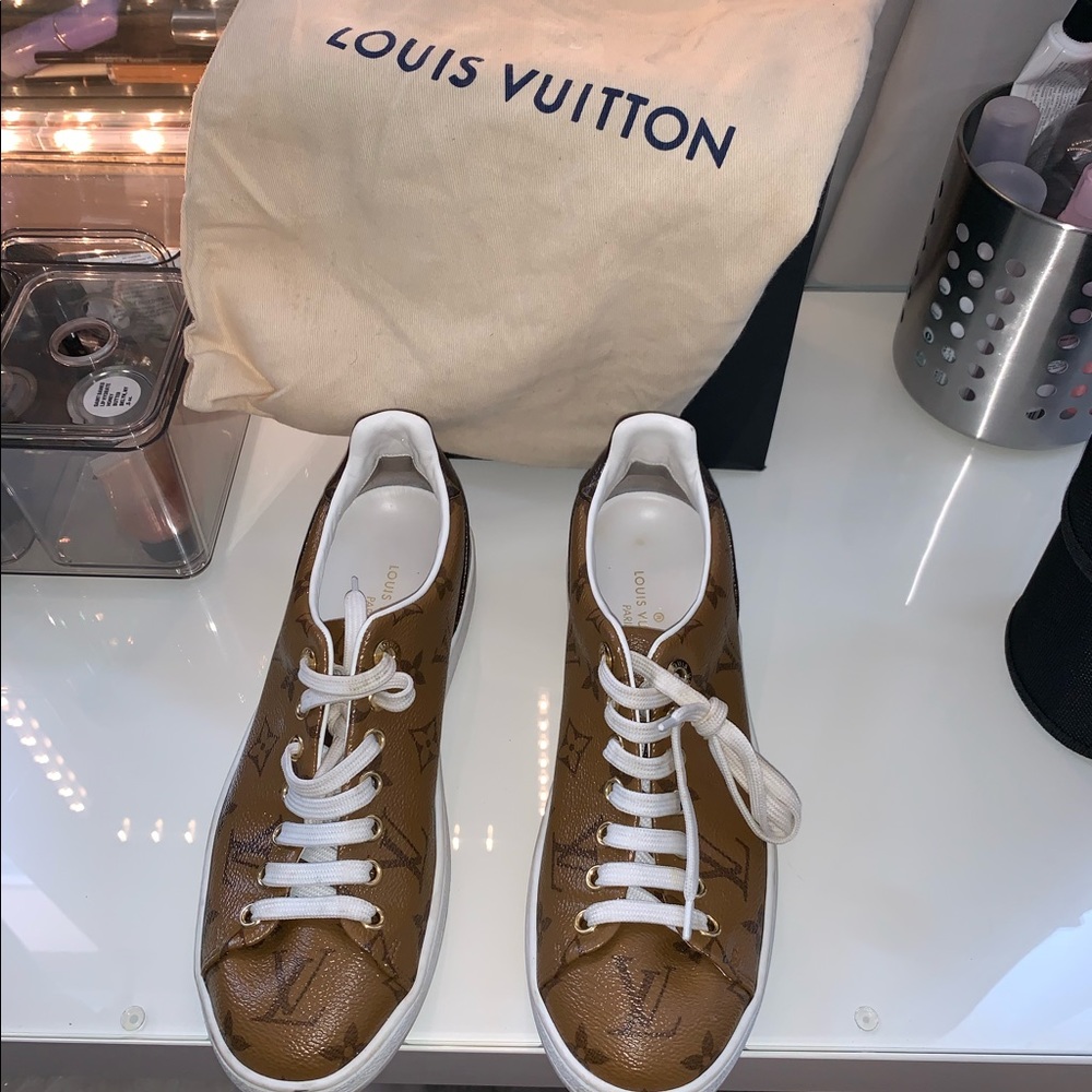 LV Front row monogram women’s sneaker